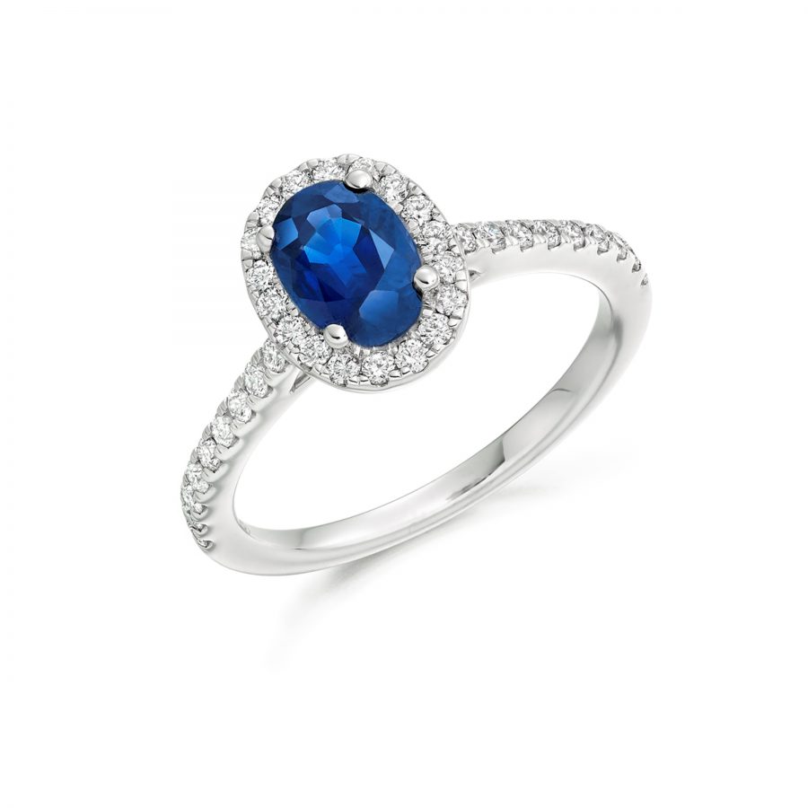 Sapphire & Diamond Ring - David Moss Jeweller